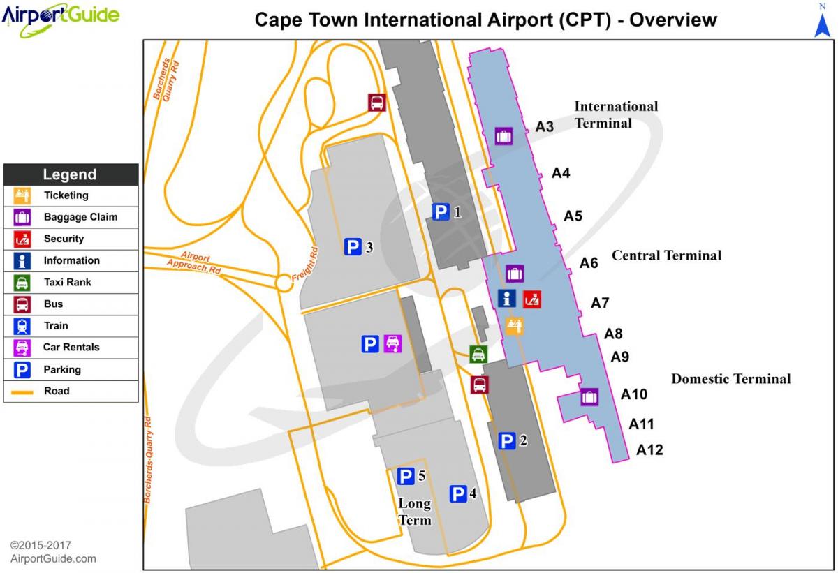 Cape Town international airport peta