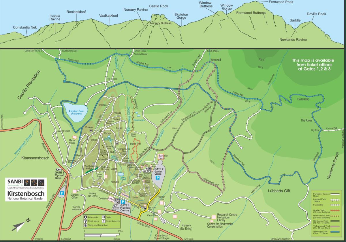 peta kirstenbosch