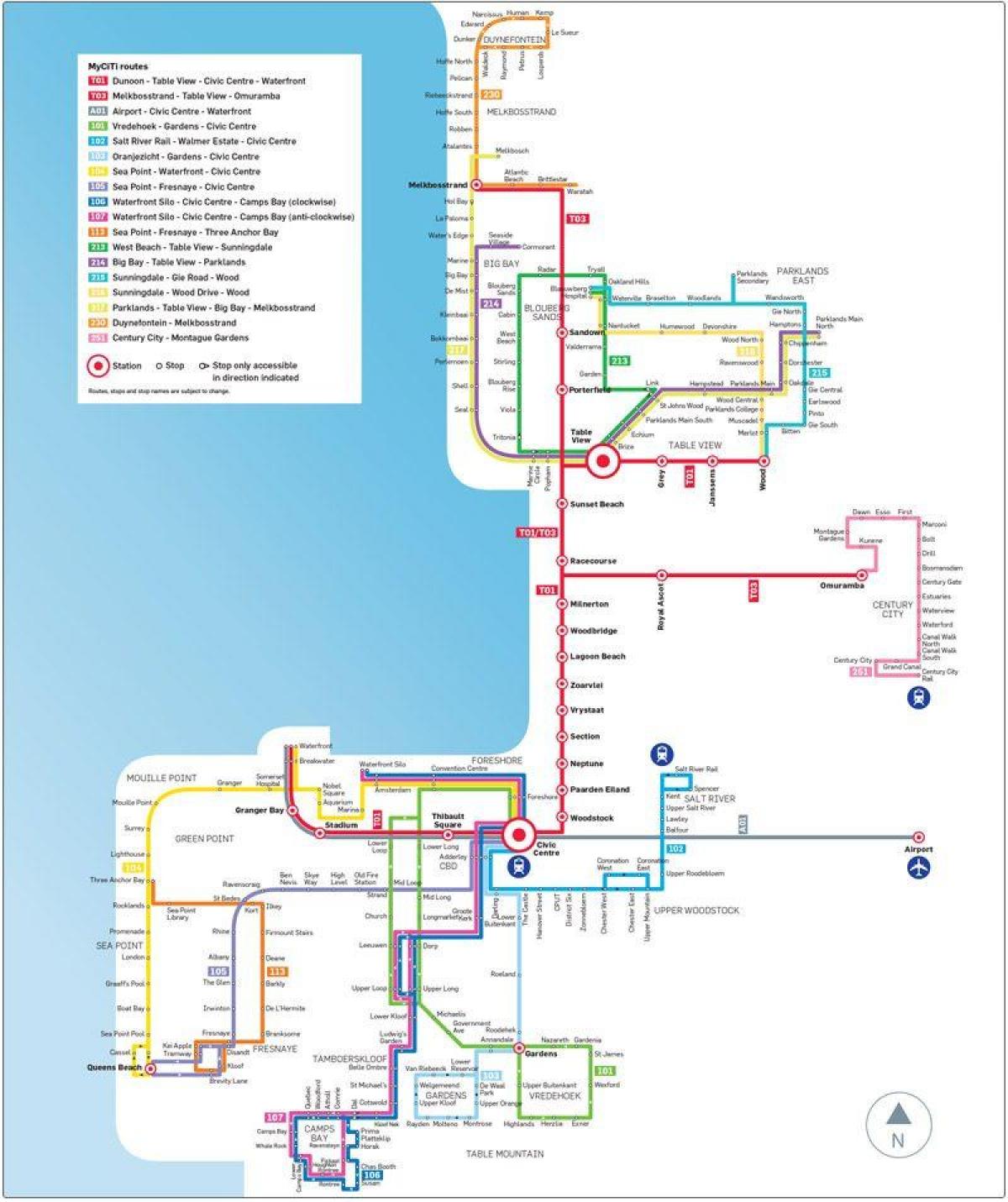 myciti bas peta laluan