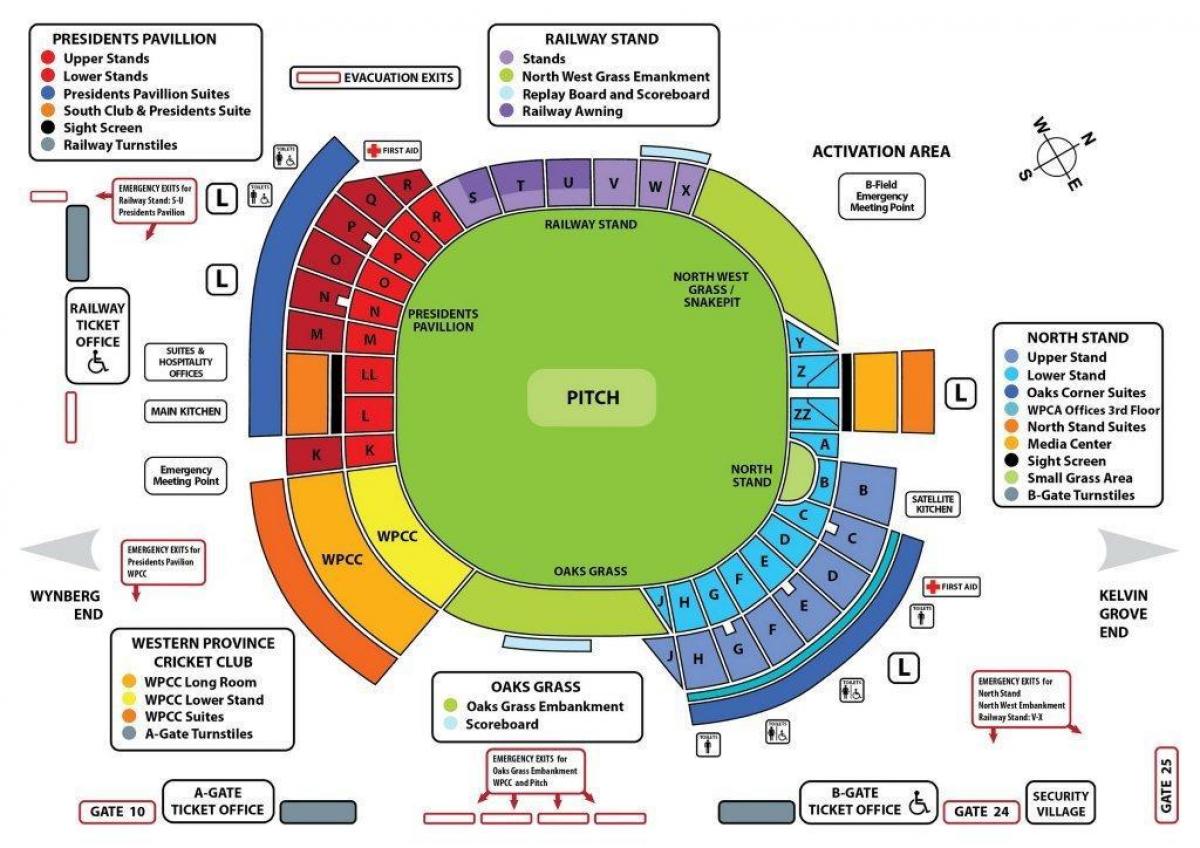 newlands kriket stadium peta