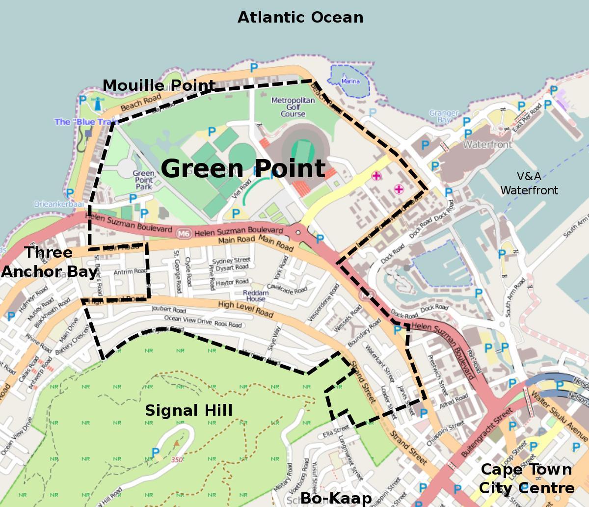 green point Cape Town peta
