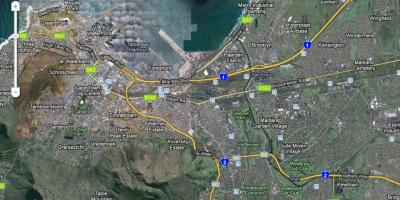 Peta Cape Town satelit