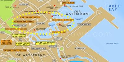 V&a Cape Town dermaga peta